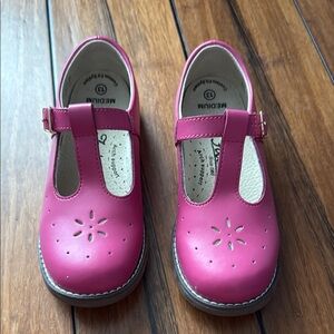 Footmates Pink Kids T-Strap Shoes